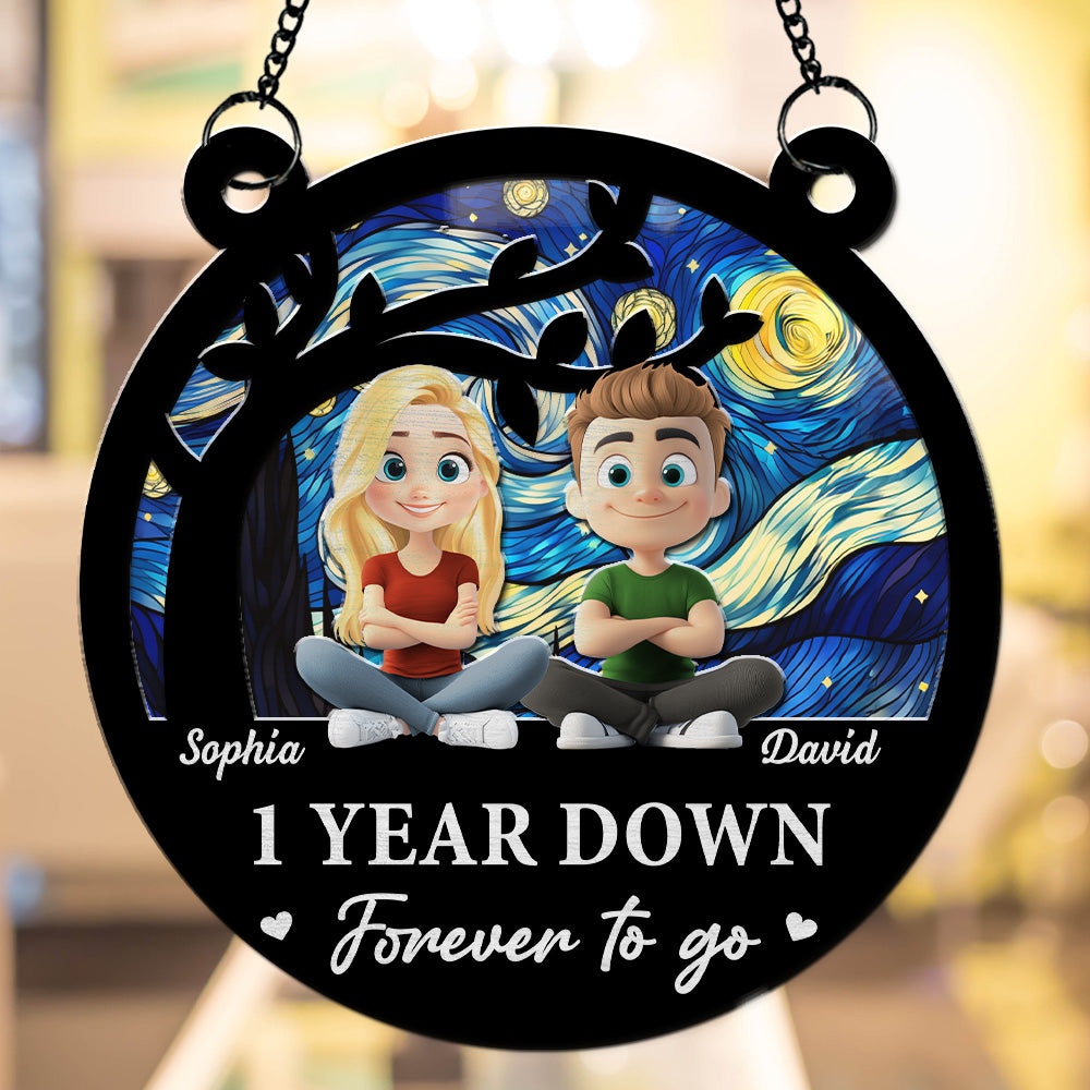 Forever To Go Together - Personalized Custom Suncatcher