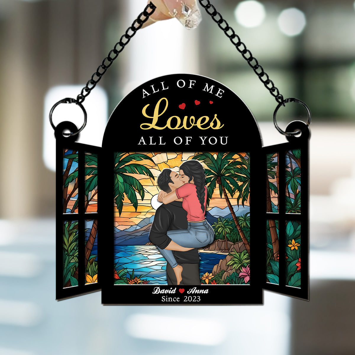 All Of Us - Personalized Custom Suncatcher