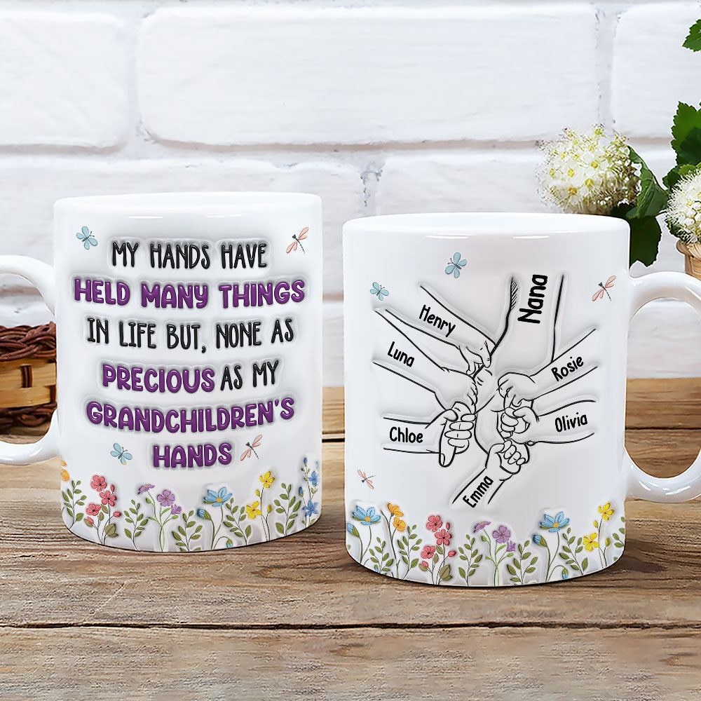 My Grandma Makes Life Brighter - Personalized Custom 3D Inflated Effect Mug