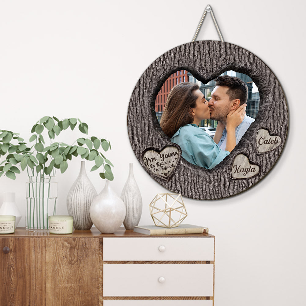 You And Me - Personalized Custom Wood Sign