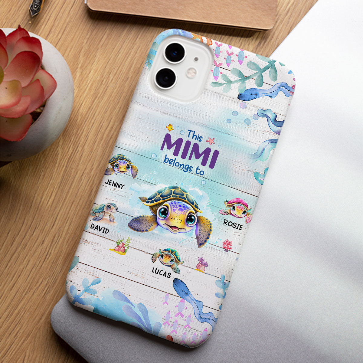 This Grandma Belongs To - Personalized Custom Phone Case