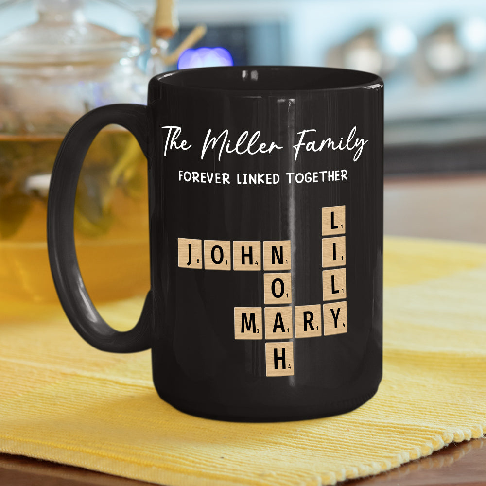 Family Bonds Grow Strong Forever - Personalized Custom Coffee Mug