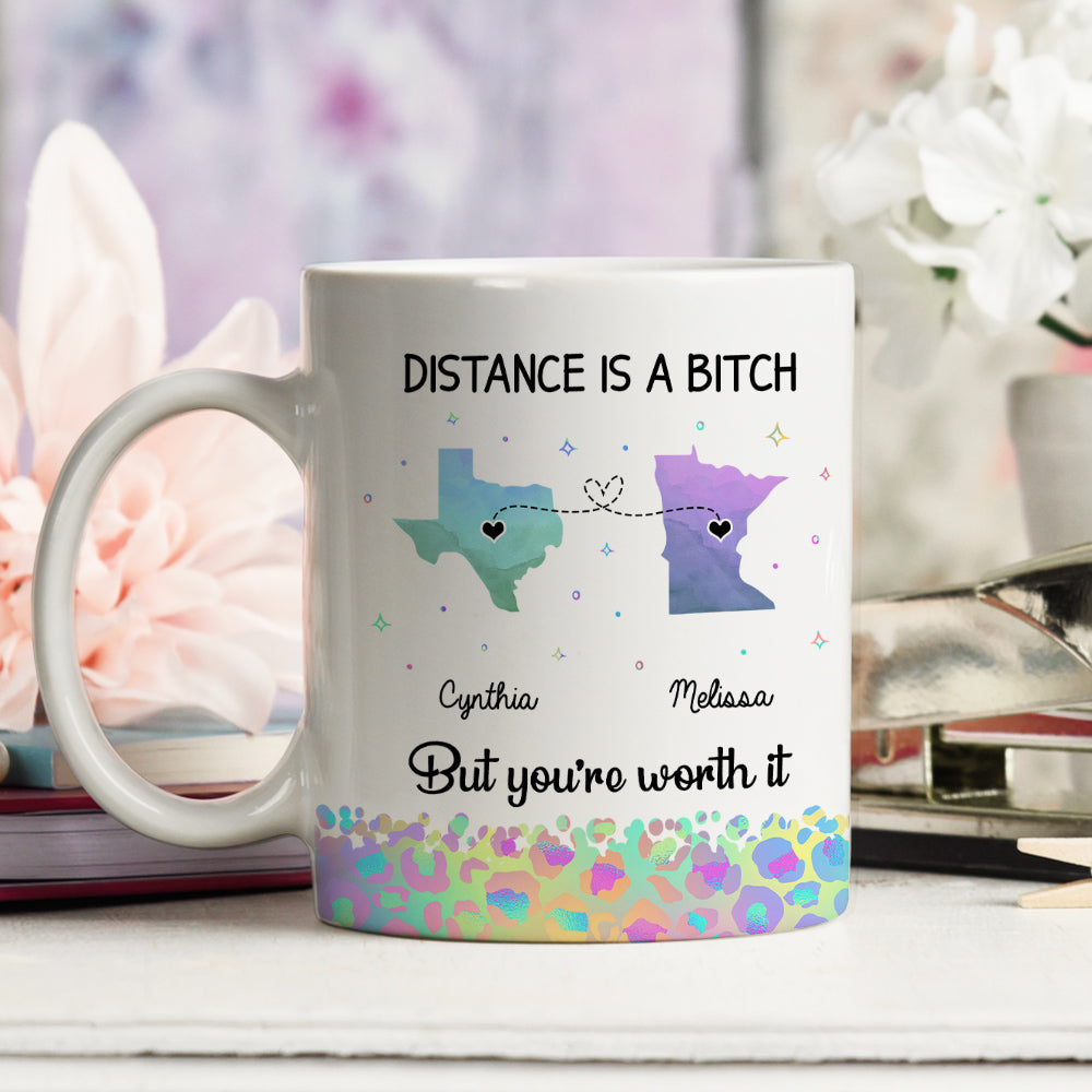 You Are Worth It - Personalized Custom Coffee Mug