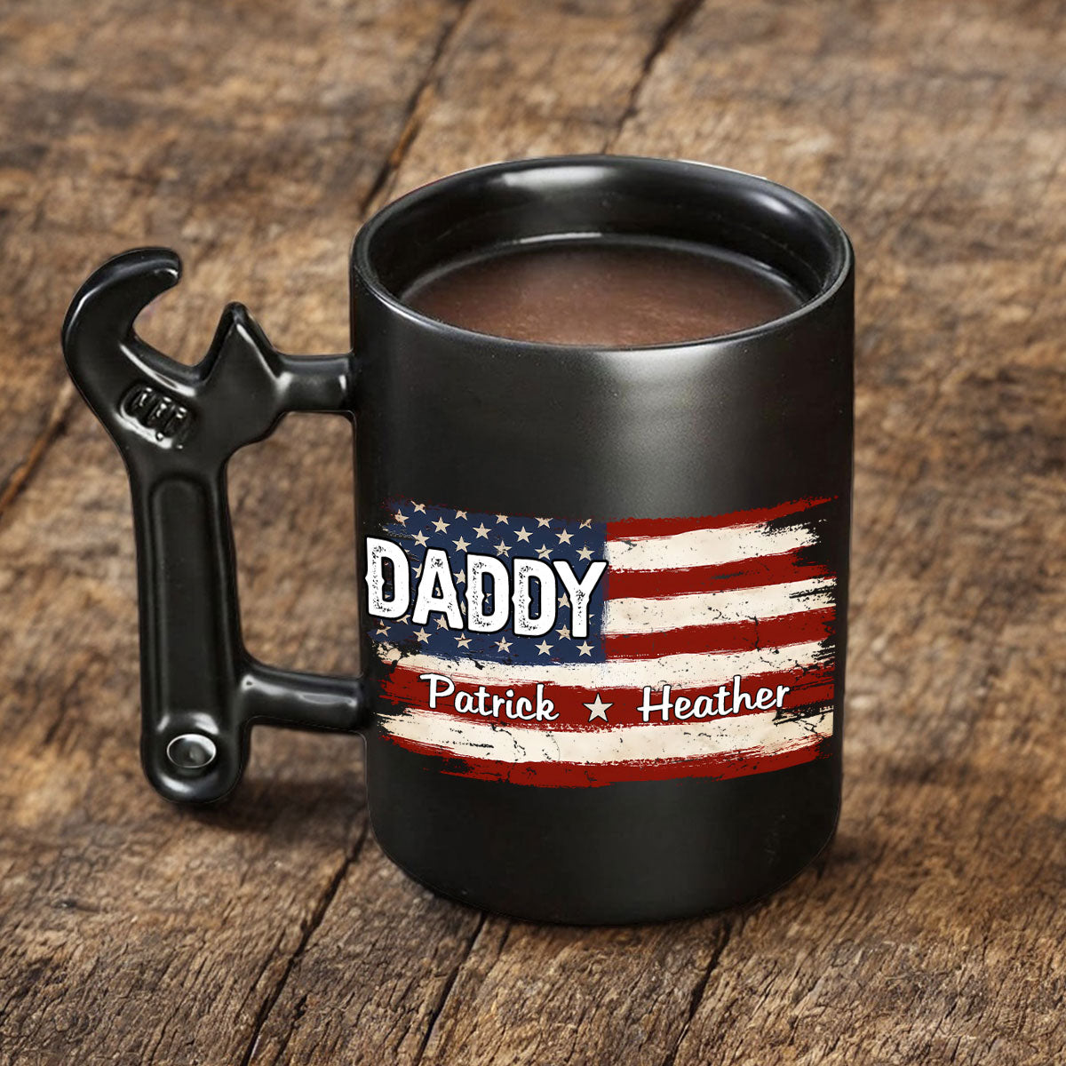 Best Papa Ever â€?Personalized Custom Wrench Handle Mug