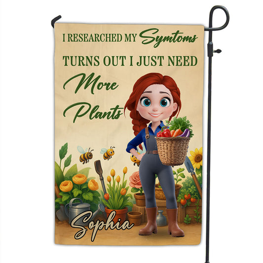 Need More Plants - Personalized Custom Flag