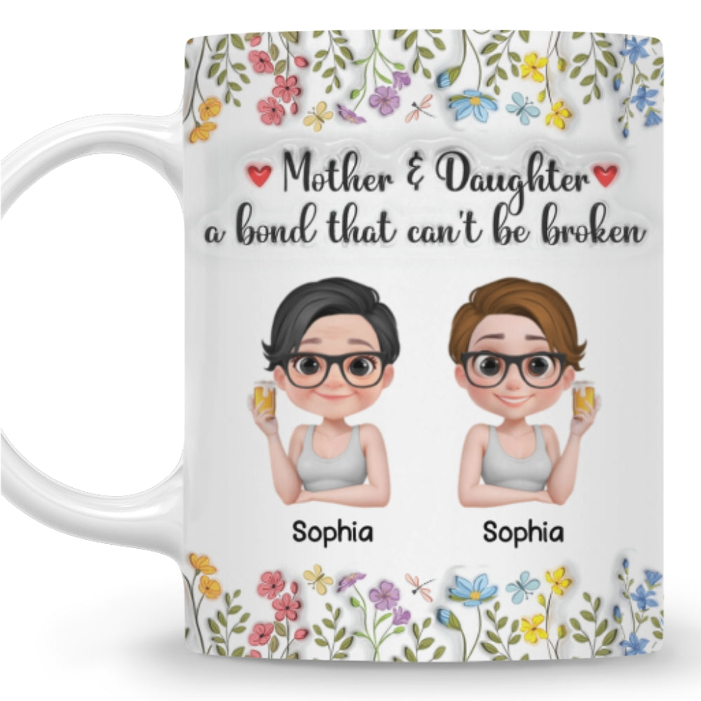 Unbreakable Bond - Personalized Custom 3D Inflated Effect Mug