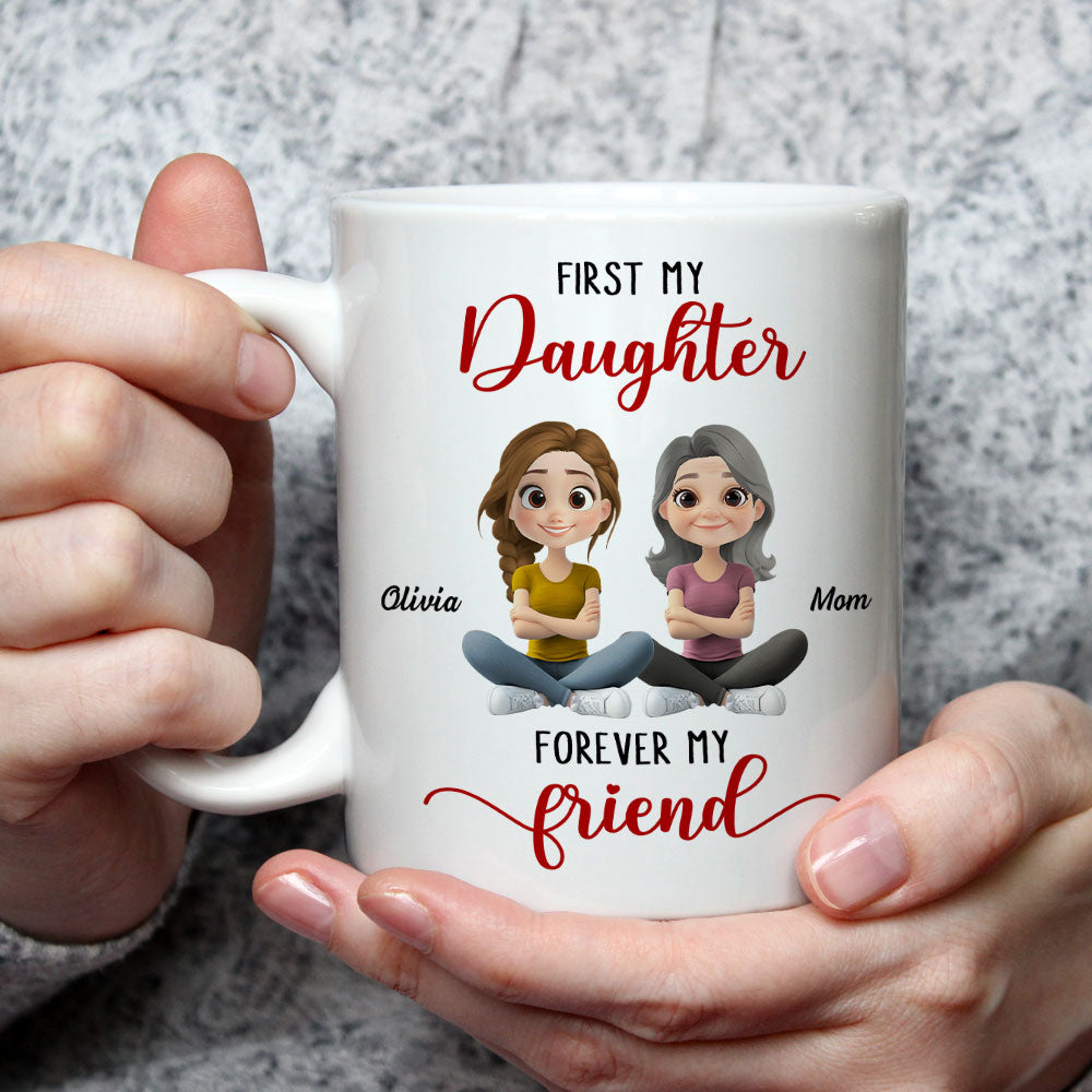 First And Forever - Personalized Custom Coffee Mug