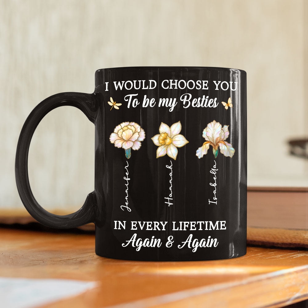 Joyful Sister Moments - Personalized Custom Coffee Mug