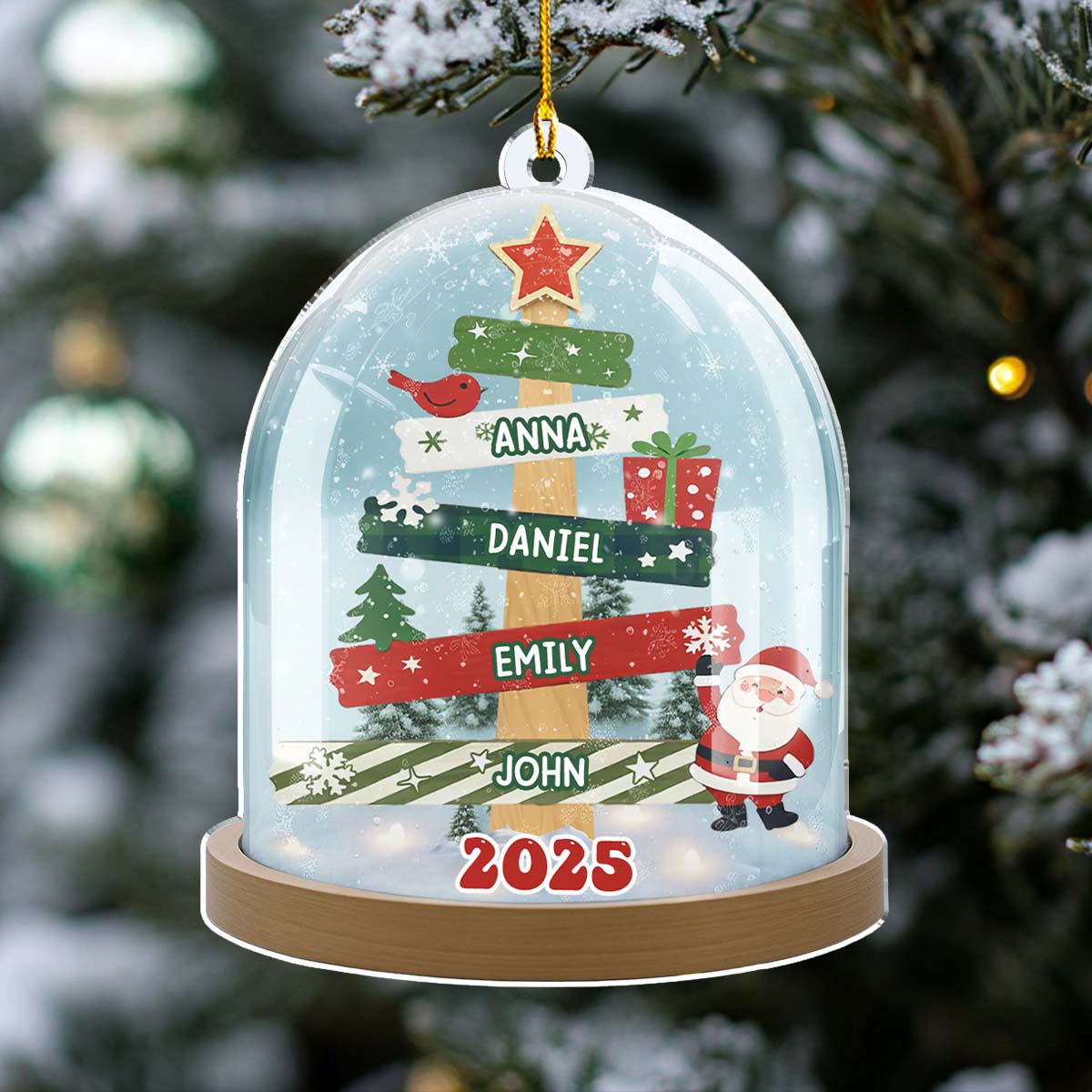 Home Is Where We Are Together - Personalized Custom Acrylic Ornament