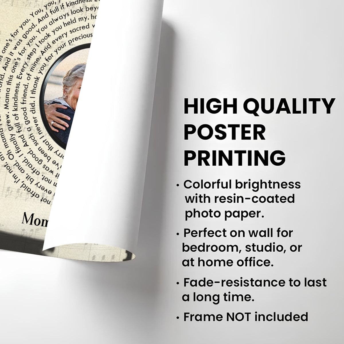 This Is For You Mom - Personalized Custom Poster