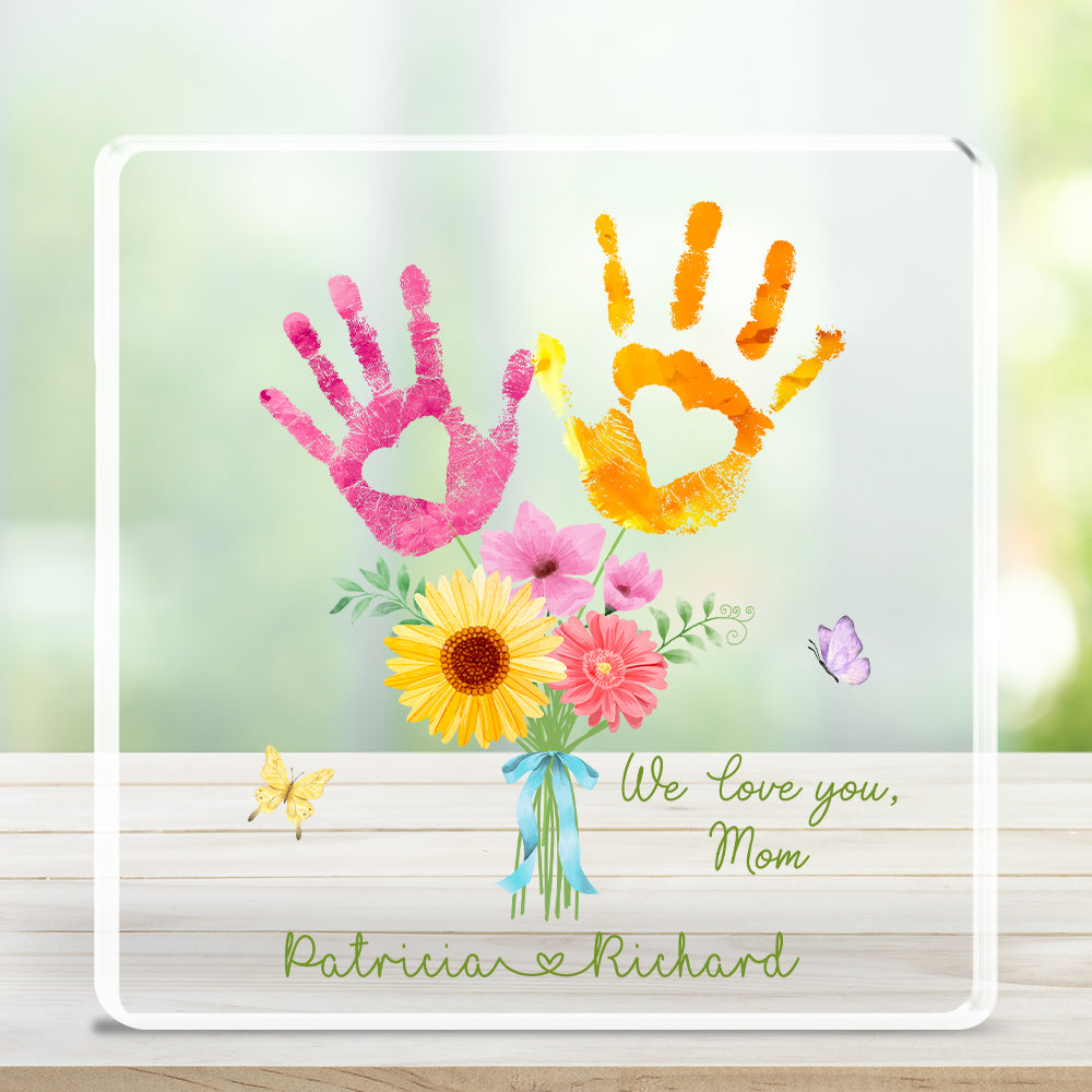 Forever Grateful Forever Loved - Personalized Custom Acrylic Plaque