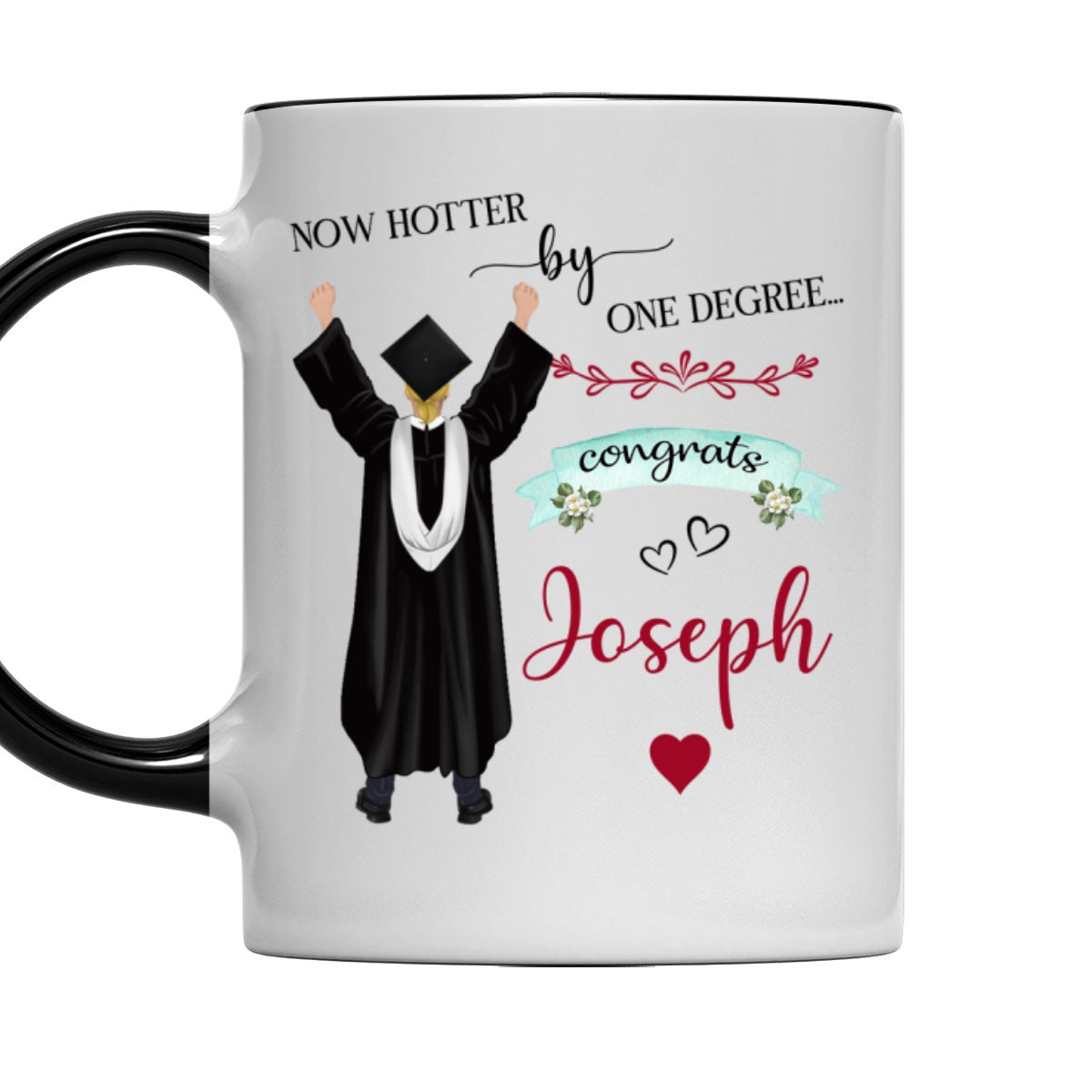 Confidence Makes Dreams Come True - Personalized Custom Accent Mug