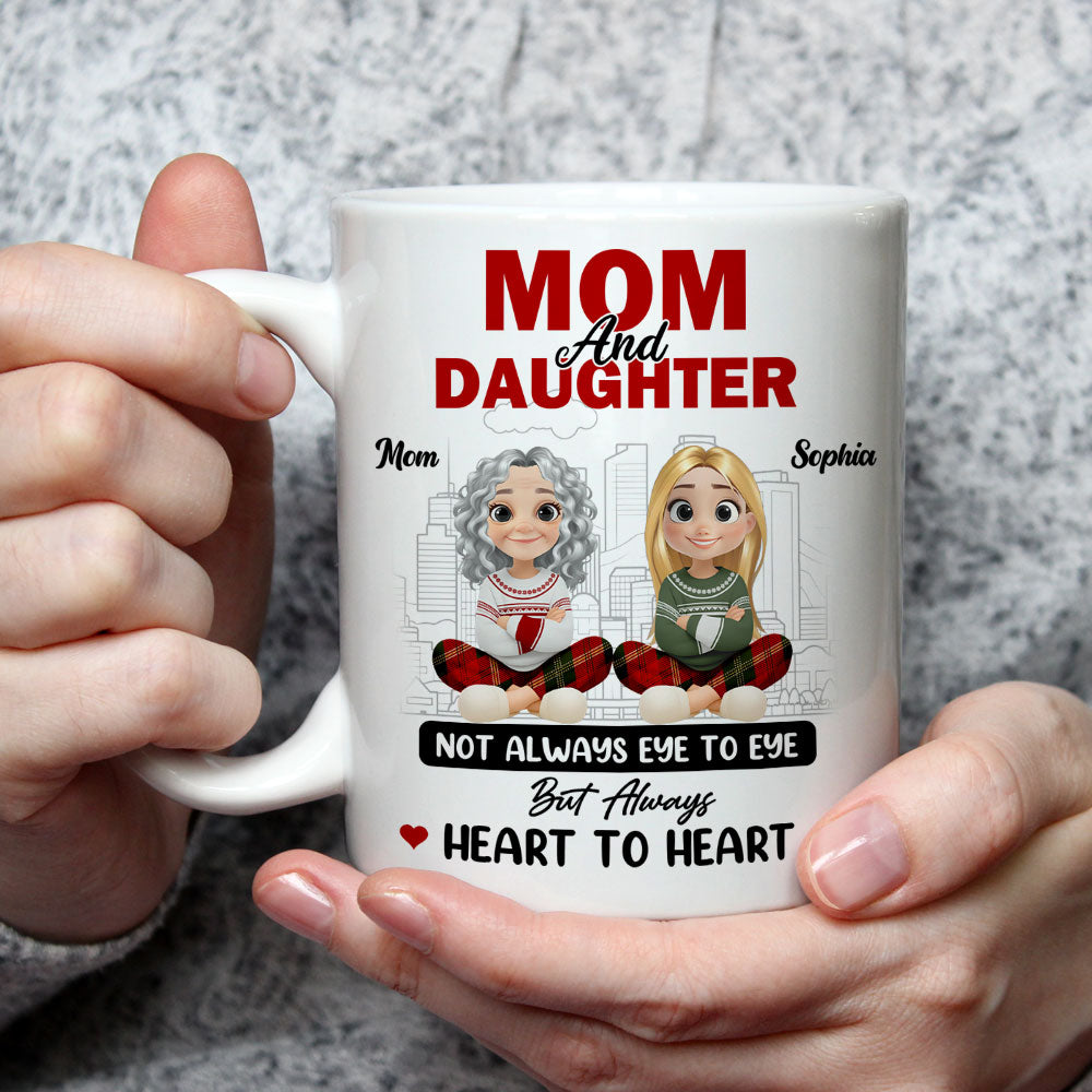 Tied Together By Pure Love - Personalized Custom Coffee Mug