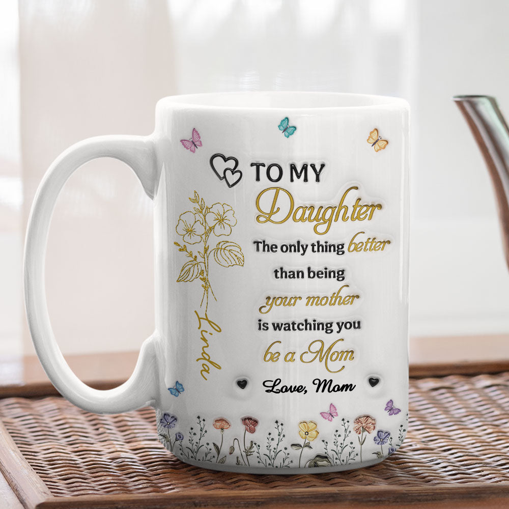 A Love Of Mom Like No Other - Personalized Custom 3D Inflated Effect Mug