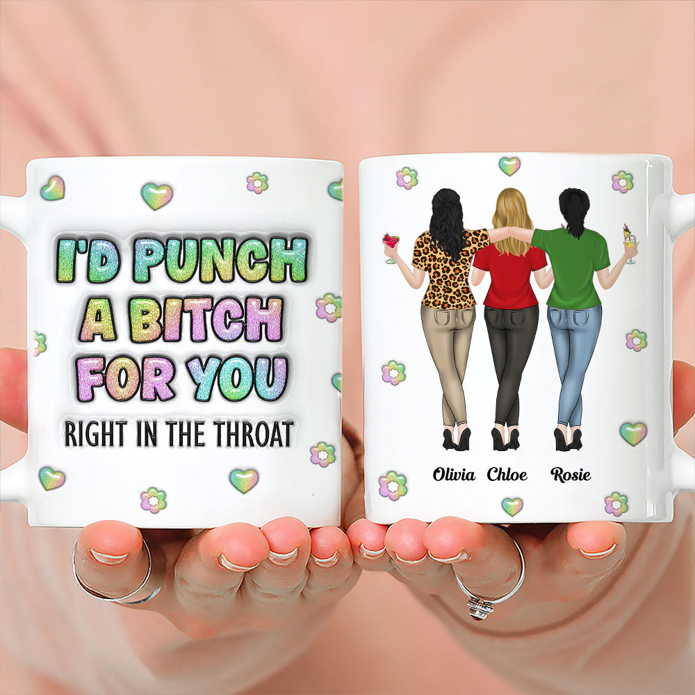 For You - Personalized Custom 3D Inflated Effect Mug