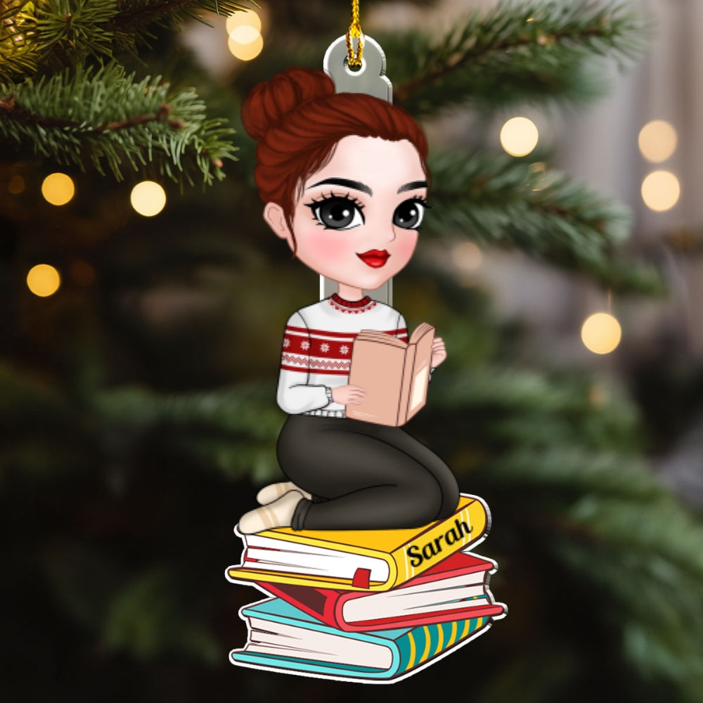 Books In Souls - Personalized Custom Acrylic Ornament