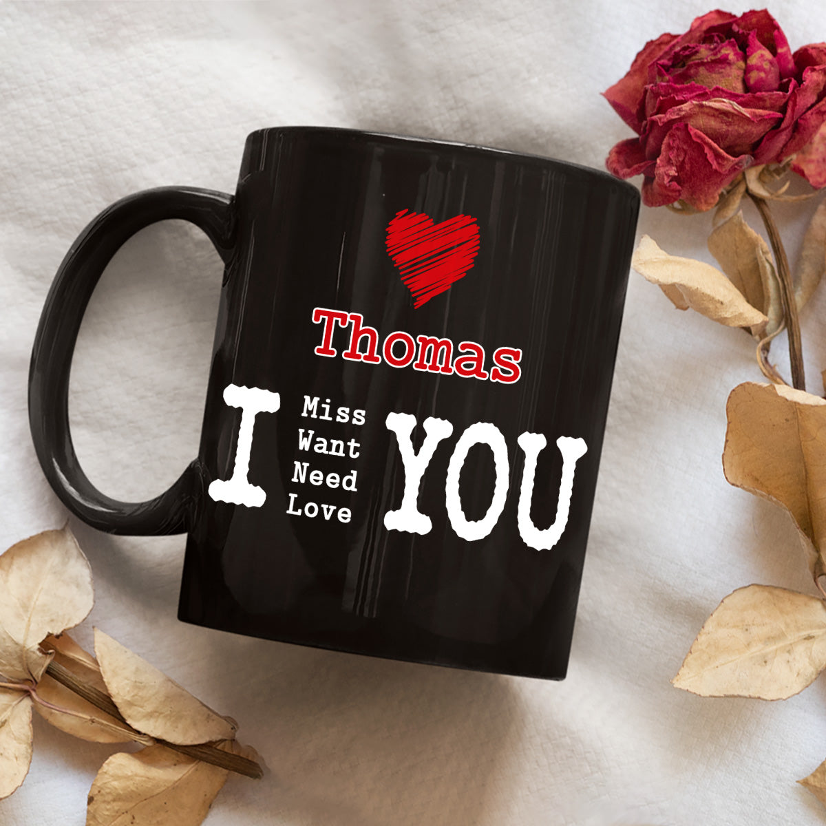 Romantic Mug - Personalized Custom Coffee Mug
