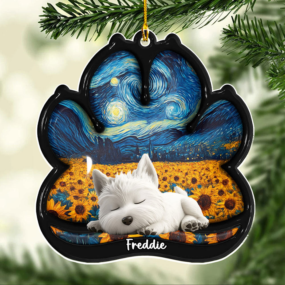 Lay Here With Me - Personalized Custom 3D Effect Acrylic Ornament