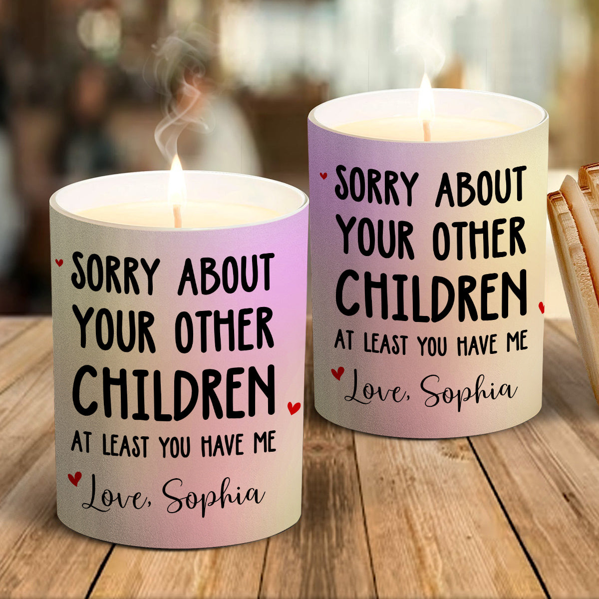 At Least - Personalized Custom Candle