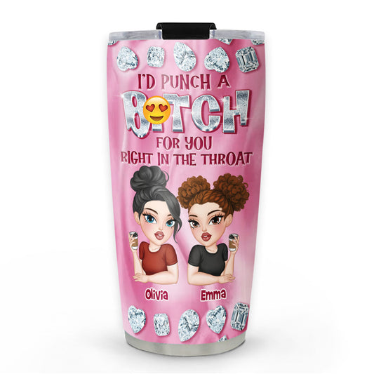 Besties Forever Gemstones - Personalized Custom Tumbler