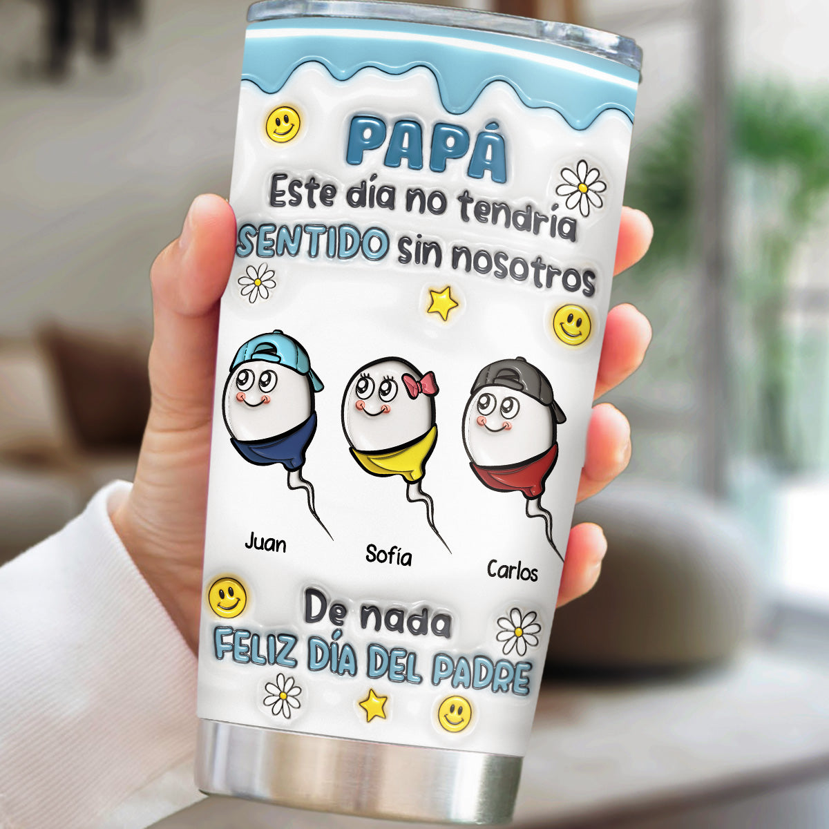 Sin Hijos No Hay Papá - Vaso Personalizado