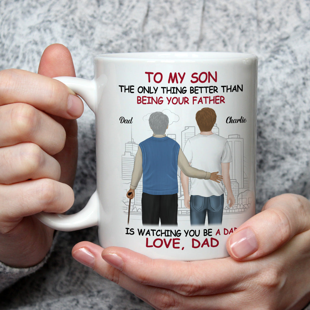 Proud Of You - Personalized Custom Coffee Mug