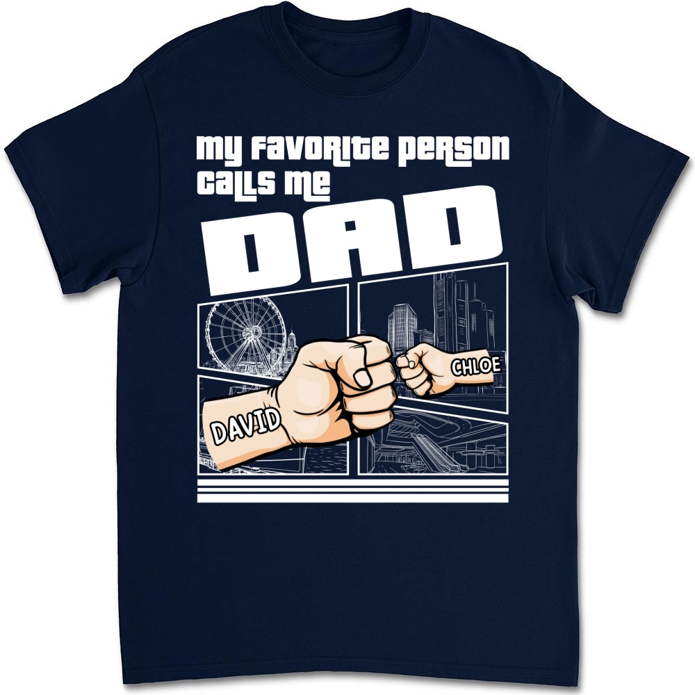 Best Grandpa Ever - Personalized Custom Shirt