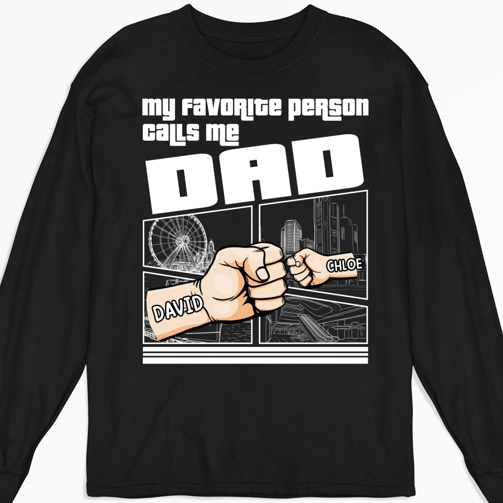 Best Grandpa Ever - Personalized Custom Shirt