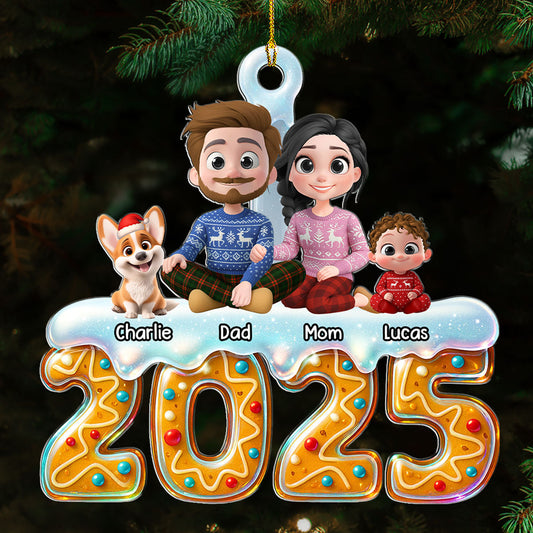 2025 Family Reunion - Personalized Custom Acrylic Ornament