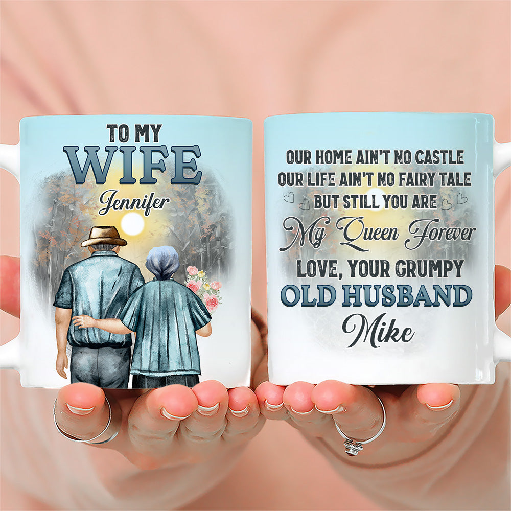 You Are My Queen Version 2 - Personalized Custom Coffee Mug