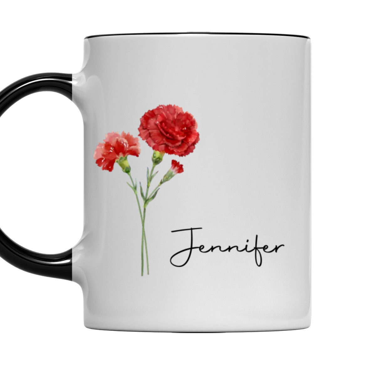 Me And My Better Half  - Personalized Custom Accent Mug