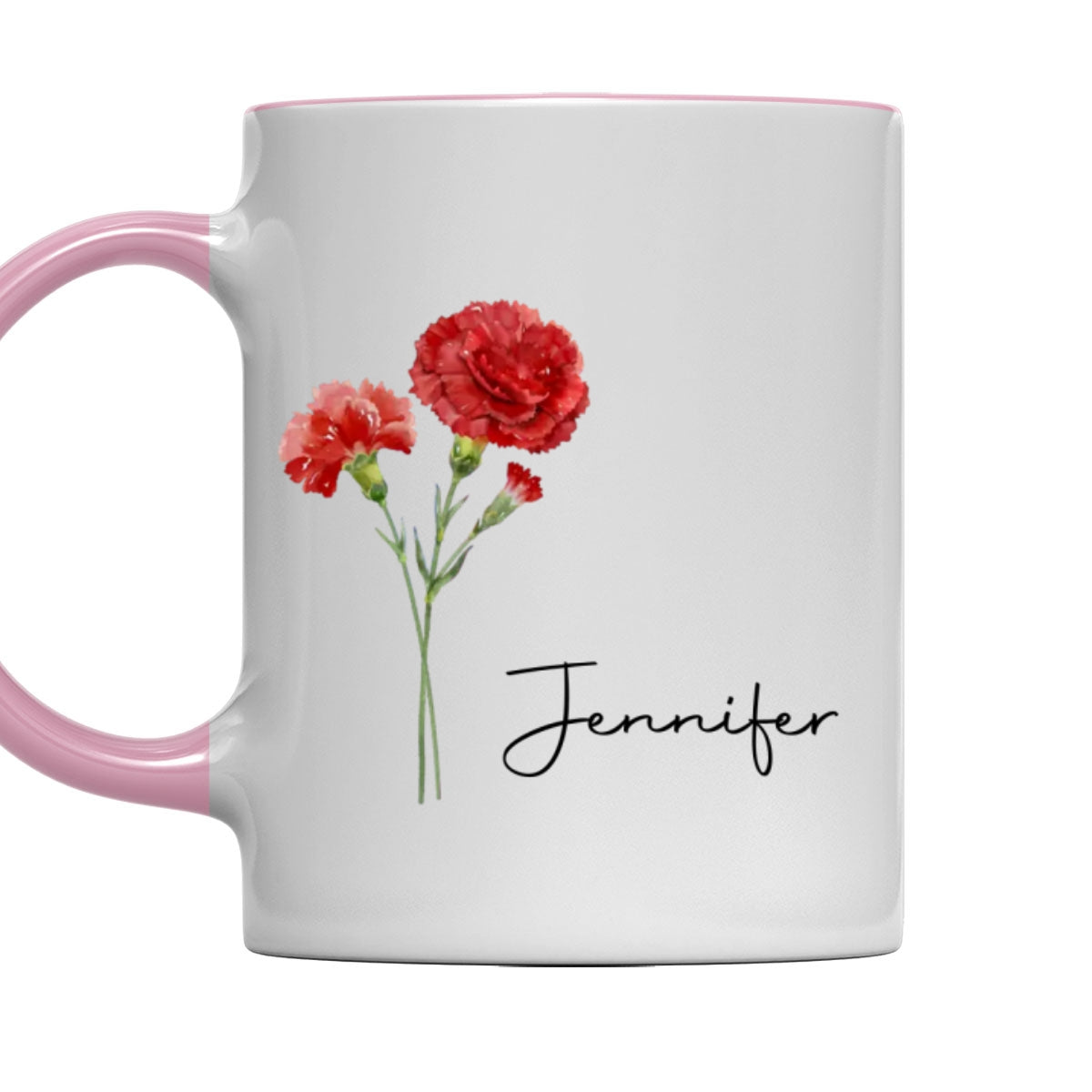 Me And My Better Half  - Personalized Custom Accent Mug