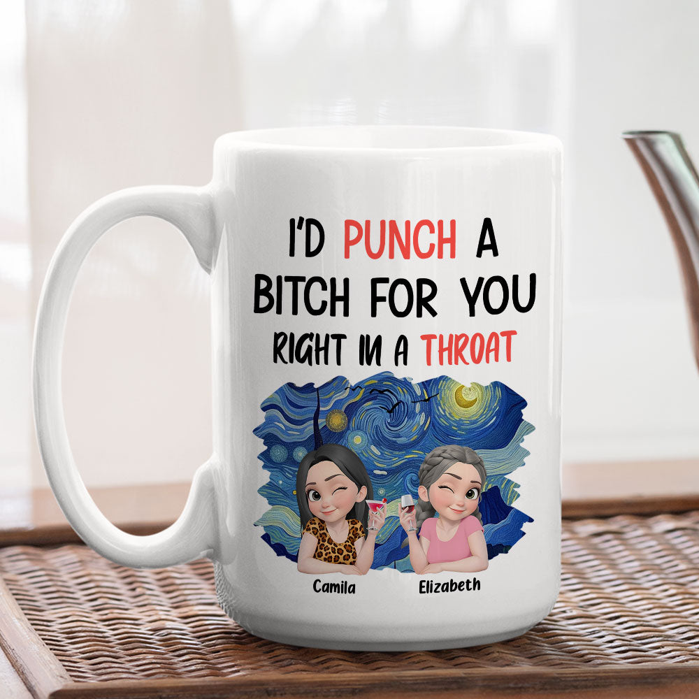 Punch Right In - Personalized Custom Coffee Mug
