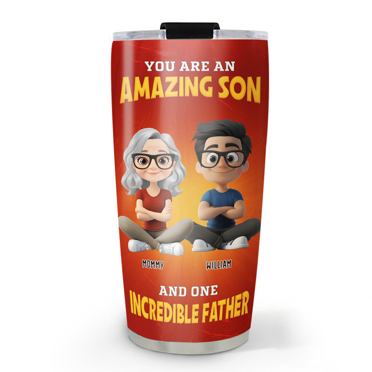 You Are Perfect Dad - Personalized Custom Tumbler