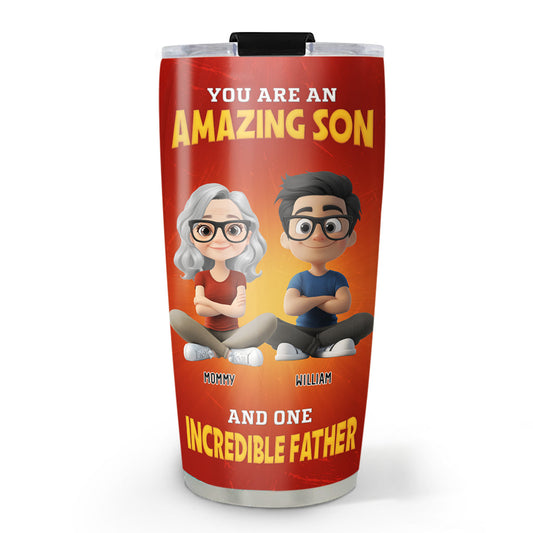 You Are Perfect Dad - Personalized Custom Tumbler