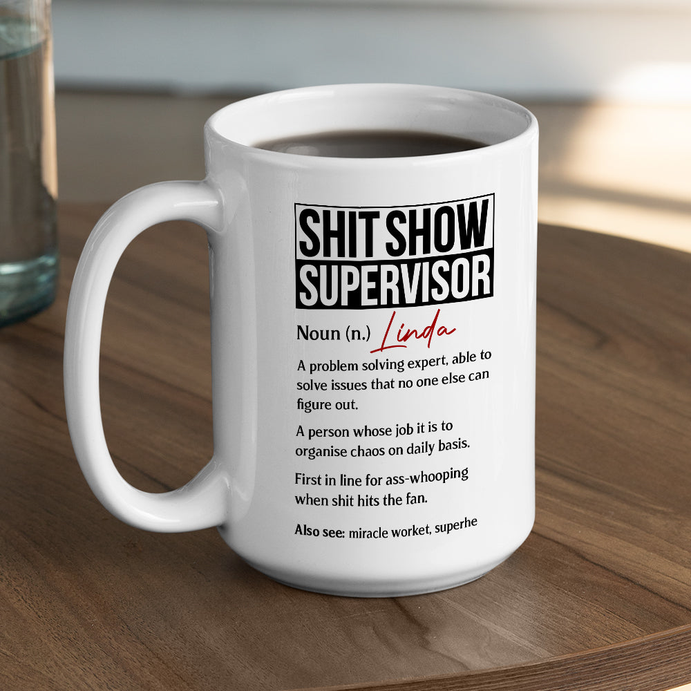 Problem Solver - Personalized Custom Coffee Mug