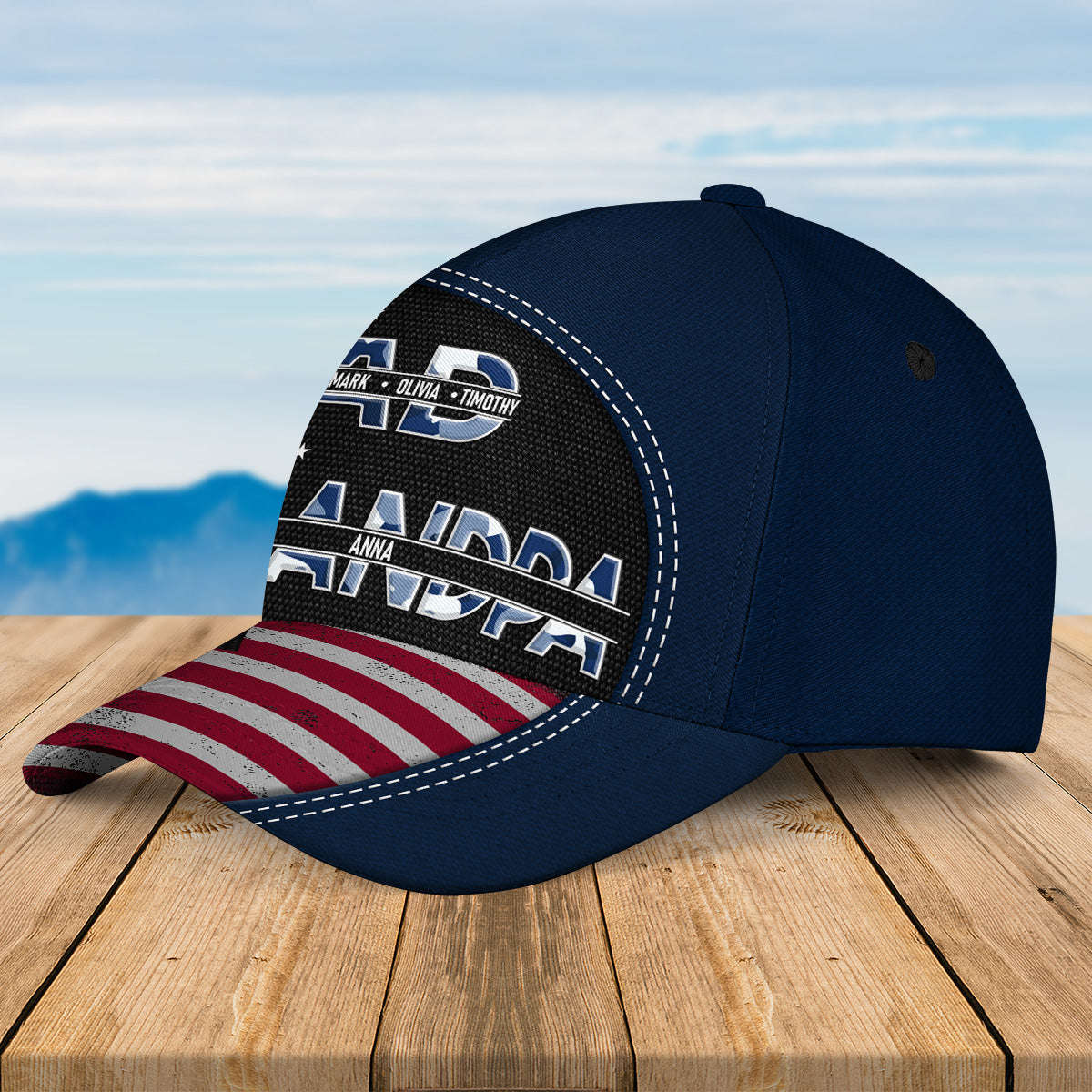 Best Papa Ever - Personalized Custom Classic Cap