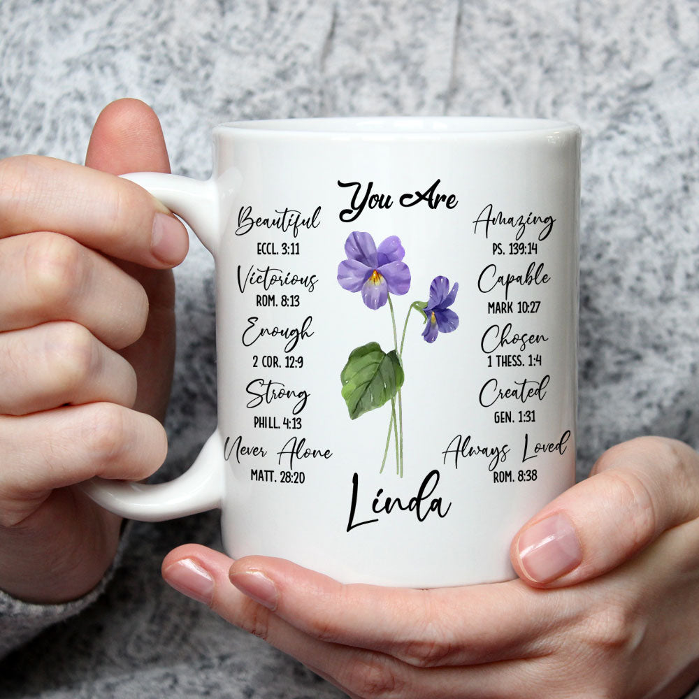 Bloom Where You Are Planted - Personalized Custom Mug
