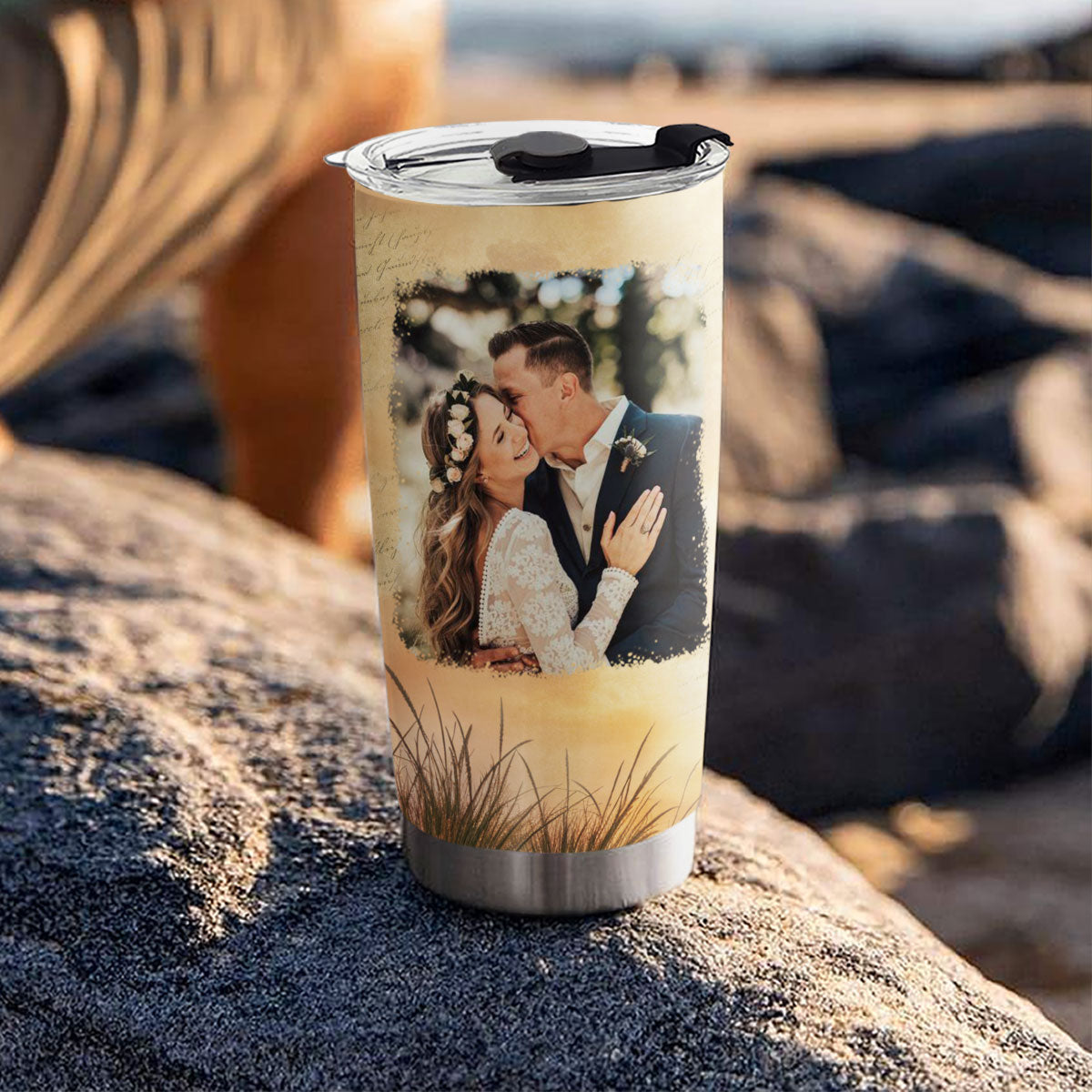 Our Road Of Love - Personalized Custom Tumbler