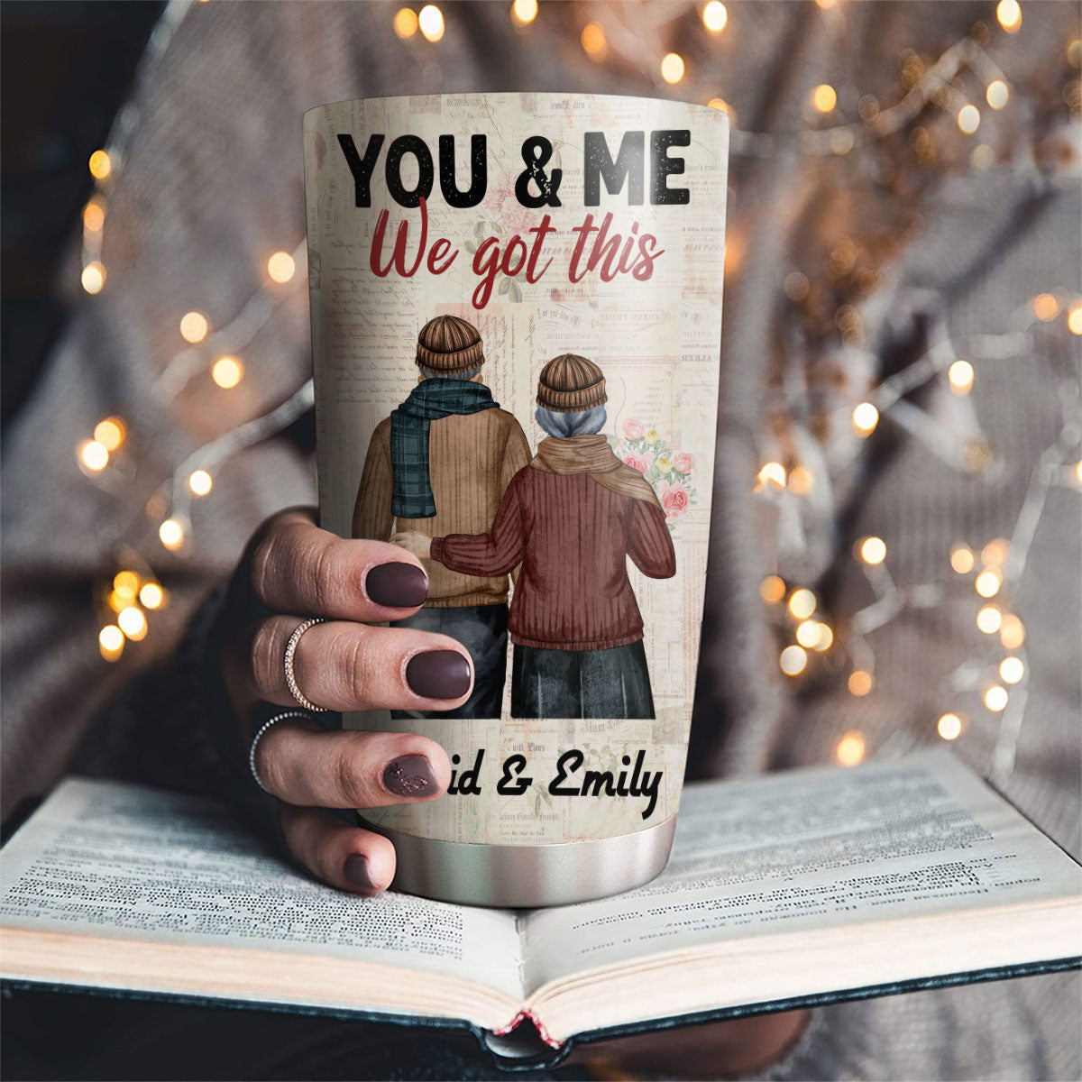 From The One Who Needs You - Personalized Custom Tumbler