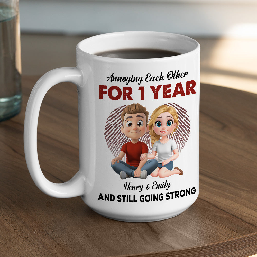 I Love You My Whole Life - Personalized Custom Coffee Mug
