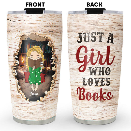 Me And My Book - Personalized Custom Tumbler