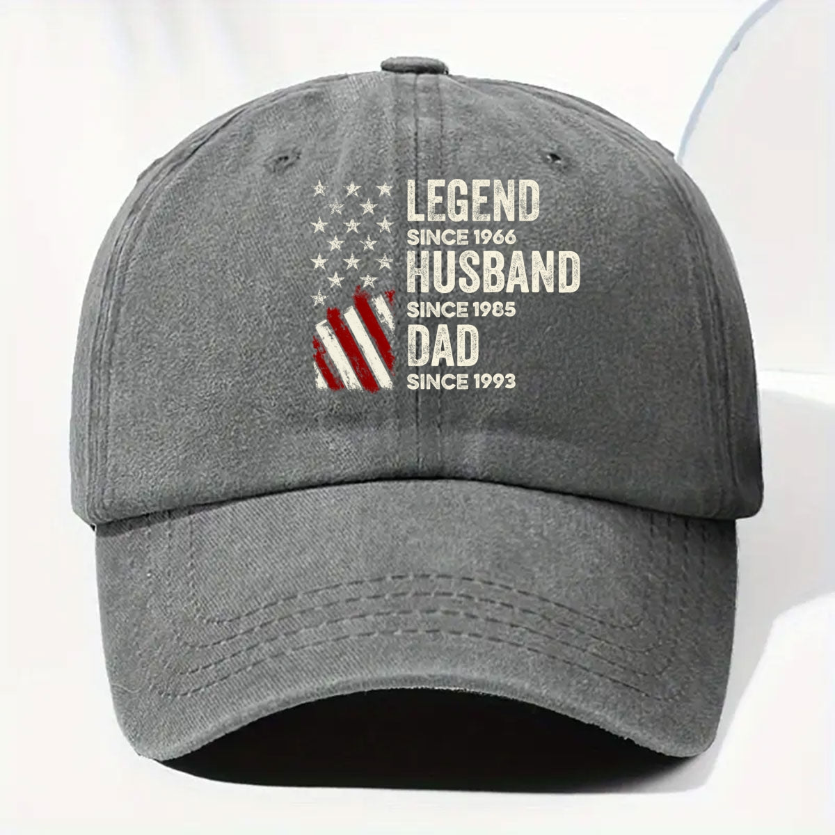 Just Keep Getting Better - Personalized Custom Vintage Washed Denim Cap