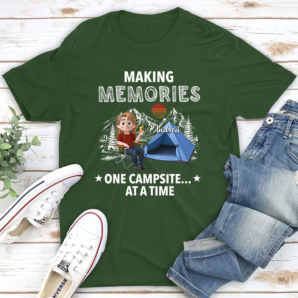 Go Camping And Not Comeback - Personalized Custom Shirt