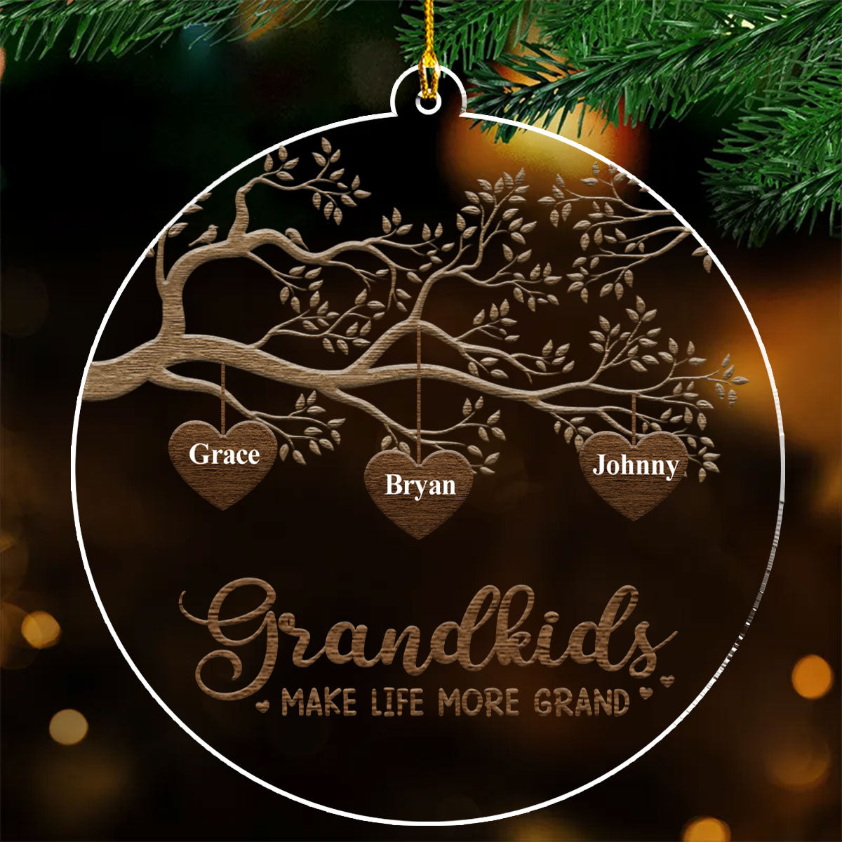 The Greatest Blessing - Personalized Custom Acrylic Ornament
