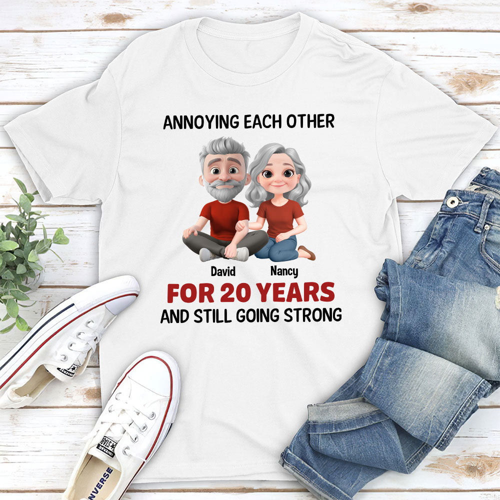 Annoying Each Other Couple - Personalized Custom Shirt