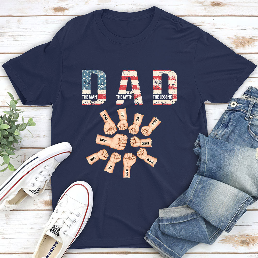 Dad You Are The Legend - Personalized Custom Shirt