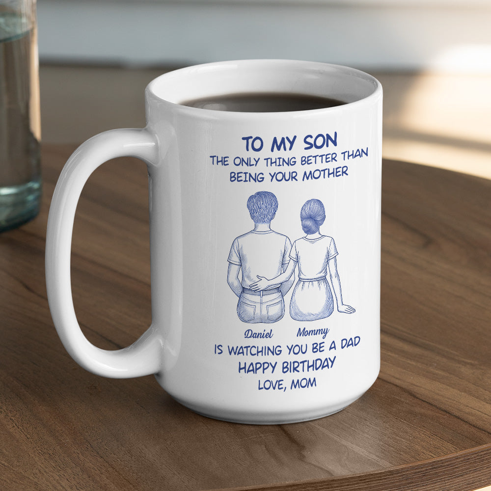 You Became An Amazing Man - Personalized Custom Coffee Mug