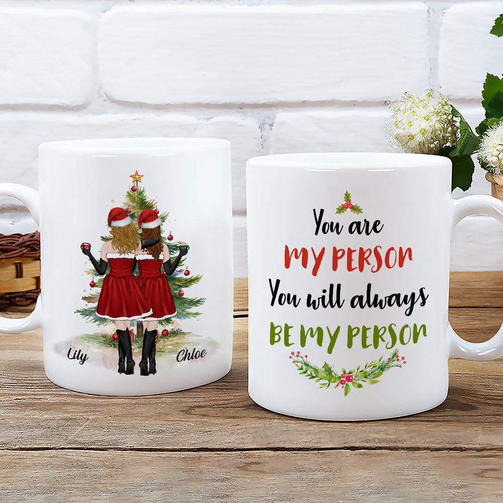 You Are My Person - Personalized Custom Coffee Mug