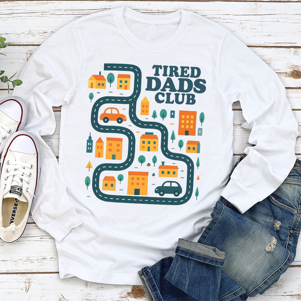 Tired Dads Husbands Club - Personalized Custom Shirt